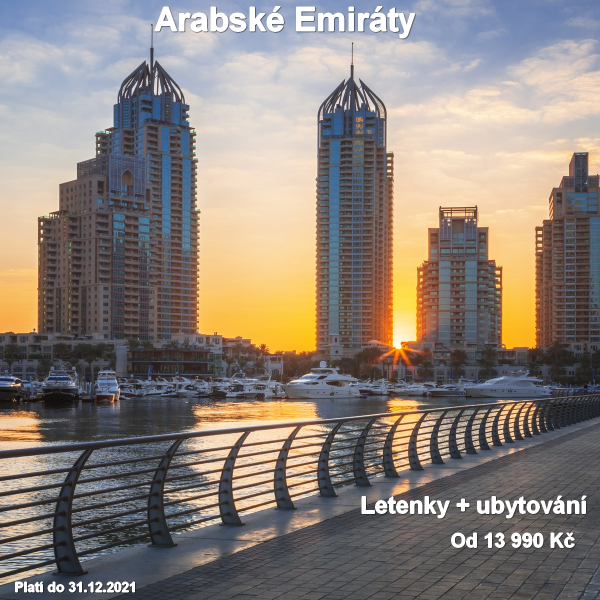 Emiráty - Dovolená nejen pro&nbsp;bohaté